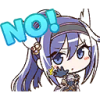 キャラクター,アニメ,かわいい,NO,紫髪,女の子,カチューシャ,アニメーション