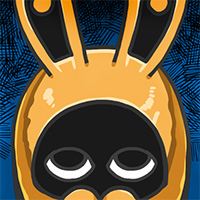 キャラクター,仮面,ウサギ,イラスト
