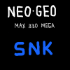 NEO GEO,MAX 330 MEGA,SNK,ゲーム,ロゴ