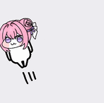 アニメキャラ,ピンク髪,可愛い,デフォルメ