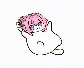 ピンク髪,ネコ,キャラクター,可愛い