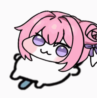かわいい,キャラクター,ピンクの髪,デフォルメ