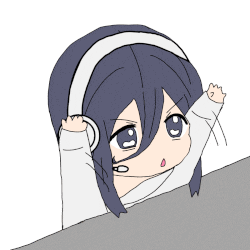 アニメ,キャラクター,ヘッドセット,かわいい,チビキャラ