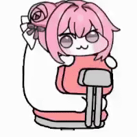 キャラクター,アニメ風,ピンク髪,かわいい,ぬいぐるみ